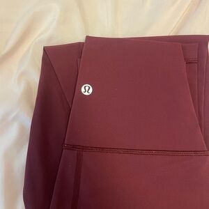 Lululemon wunder train leggings